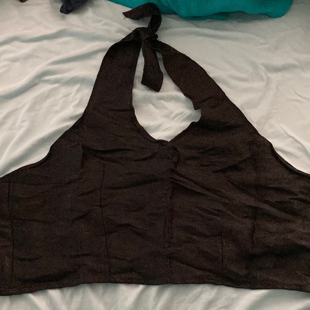 Thailand silky wrap halter top